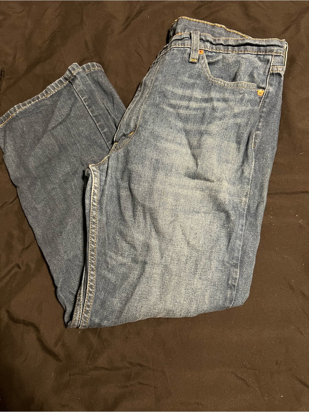 Levi's Blue Straight-Leg Men's Jeans